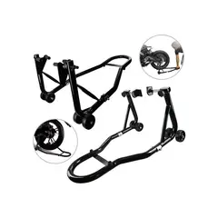GENERICO - Caballete Para Motos Soporte Elevador Trasero Y Delantero