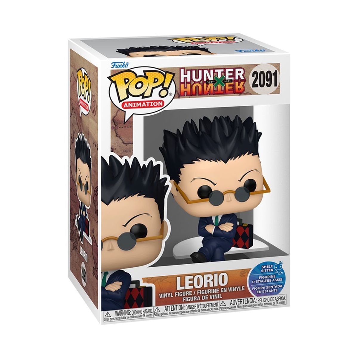 FUNKO - Funko Pop Hunter x Hunter – Leorio 2091 + Protector