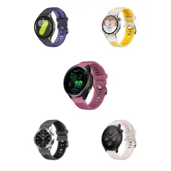 GENERICO - Correa 20mm Bicolor Compatible Galaxy/huawegt/garmin 2 Cm CELESTE