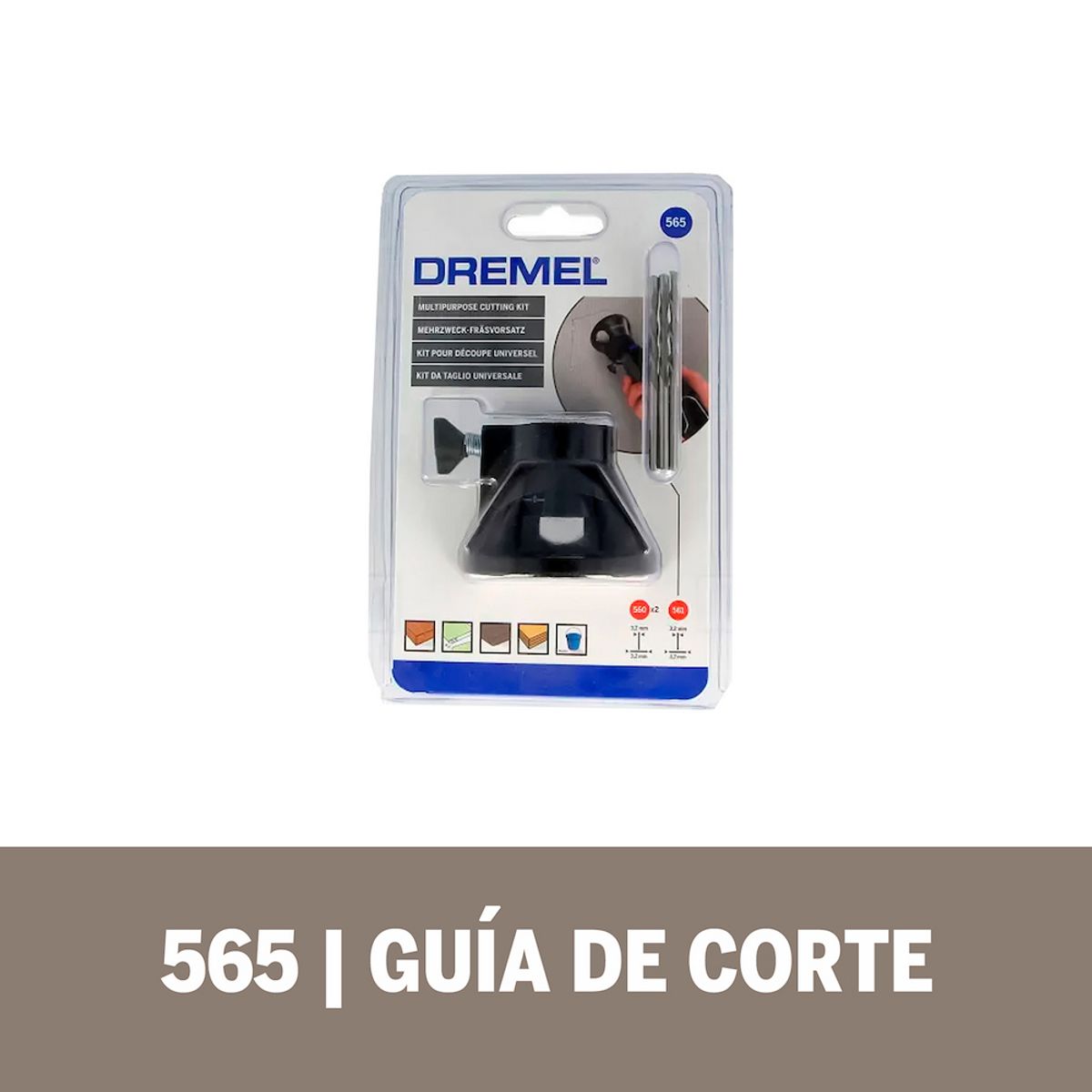 DREMEL - Guía de corte multiuso