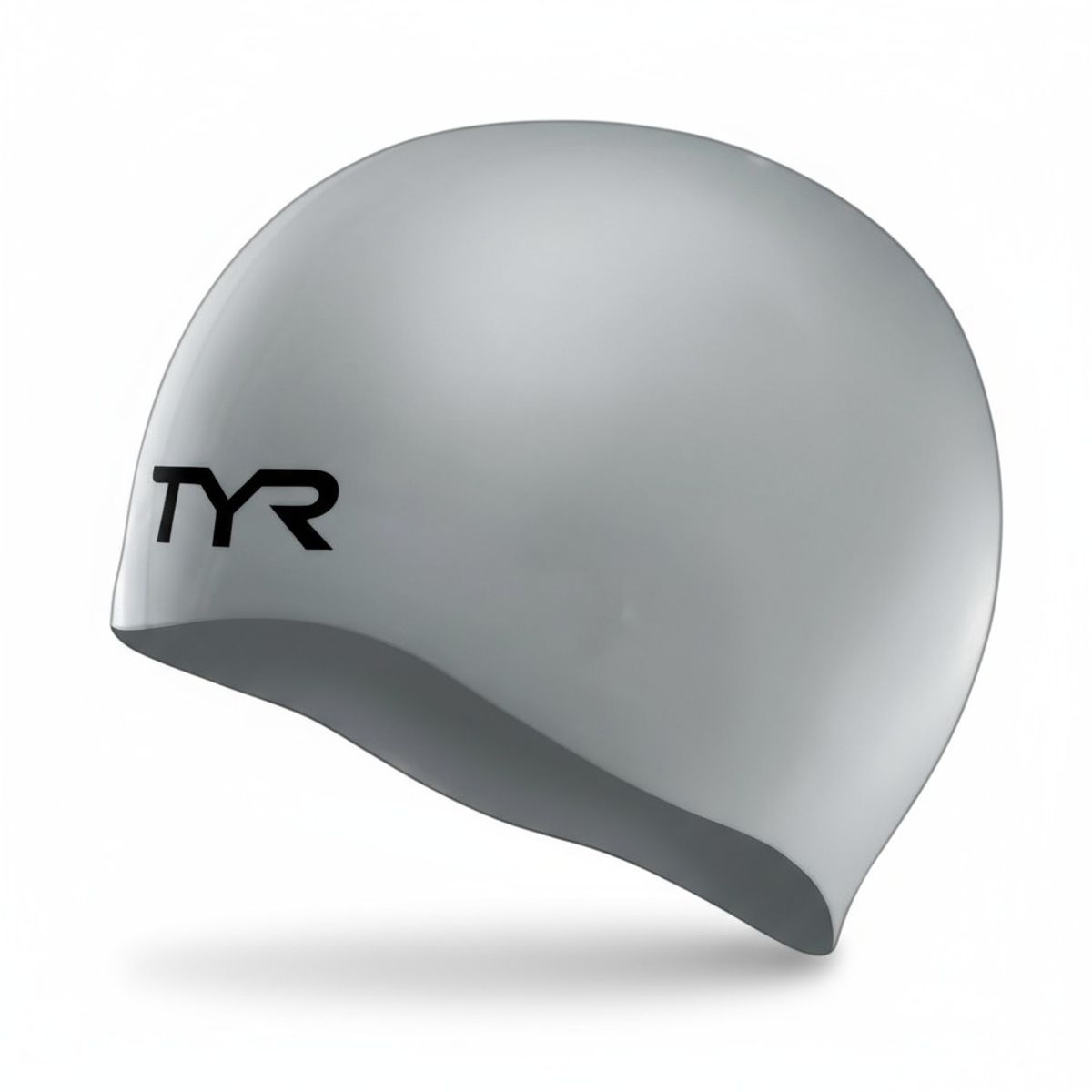 TYR - GORRO NATACION TYR SILICONA PLATEADO