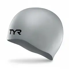 TYR - GORRO NATACION SILICONA PLATEADO