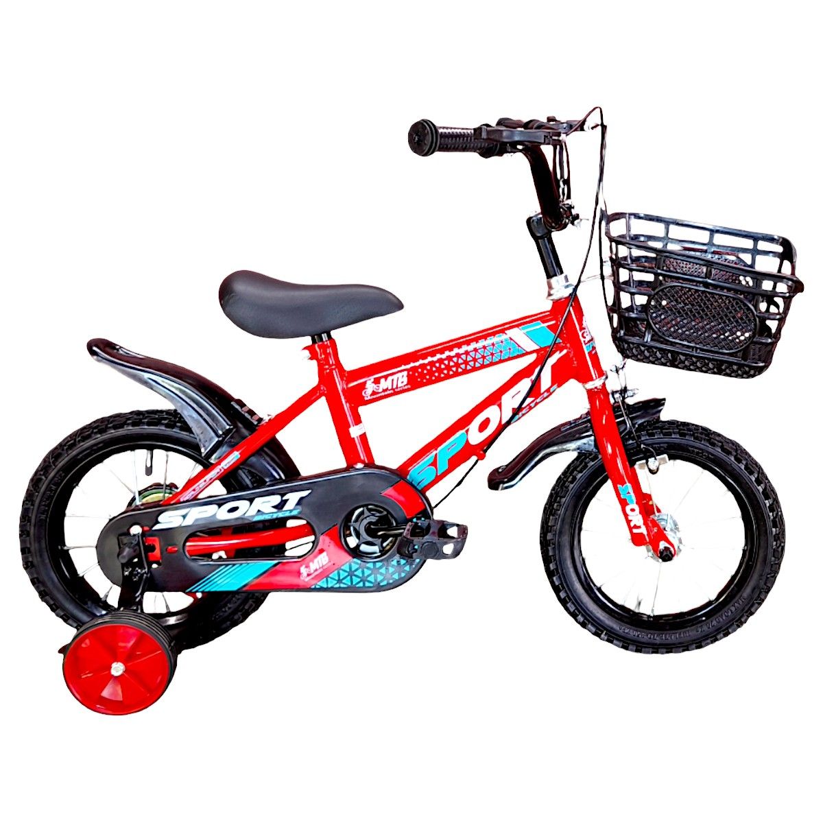 GENERICO - Bicicleta Aro 12 Infantil Sport Roja