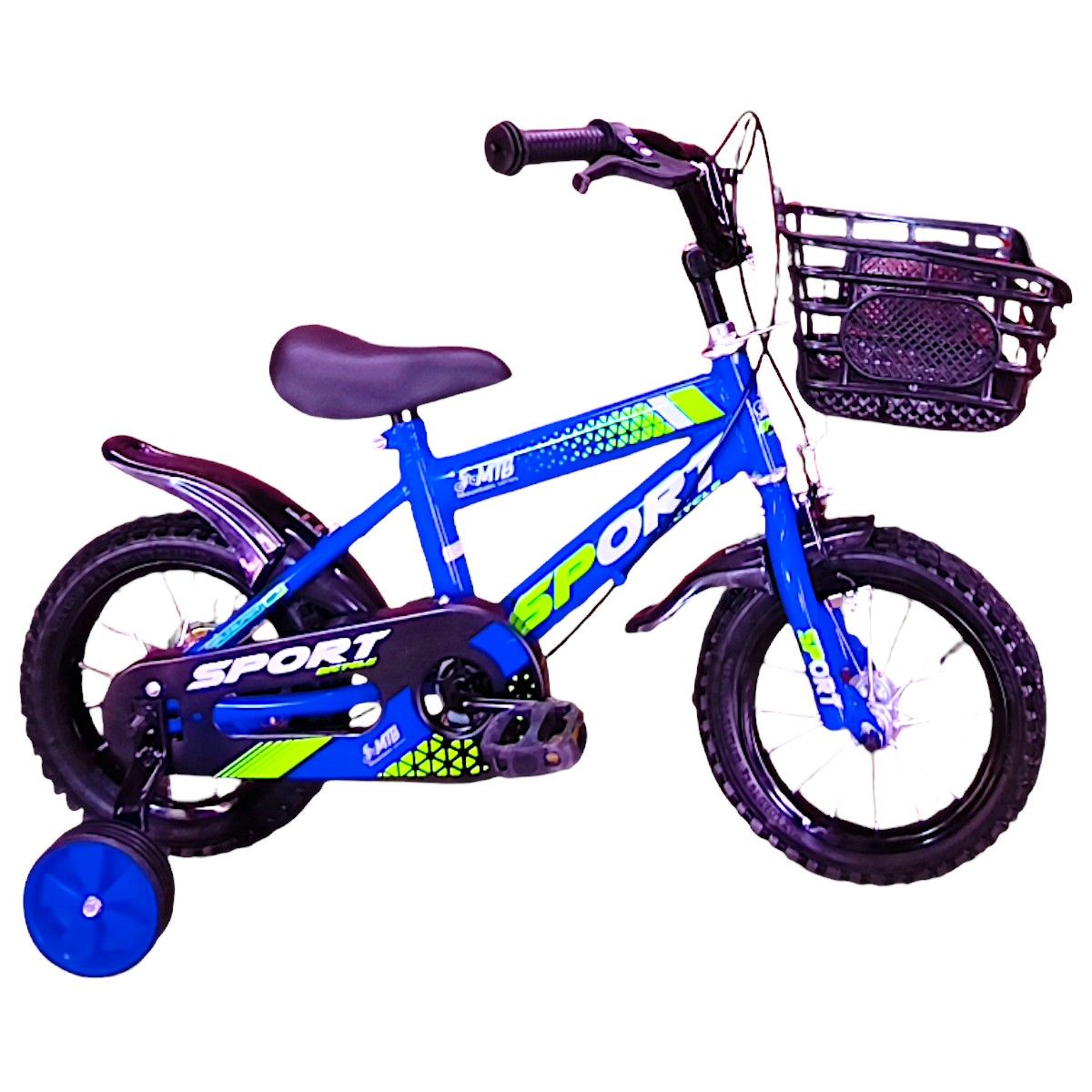 GENERICO - Bicicleta Aro 12 Infantil Sport Azul