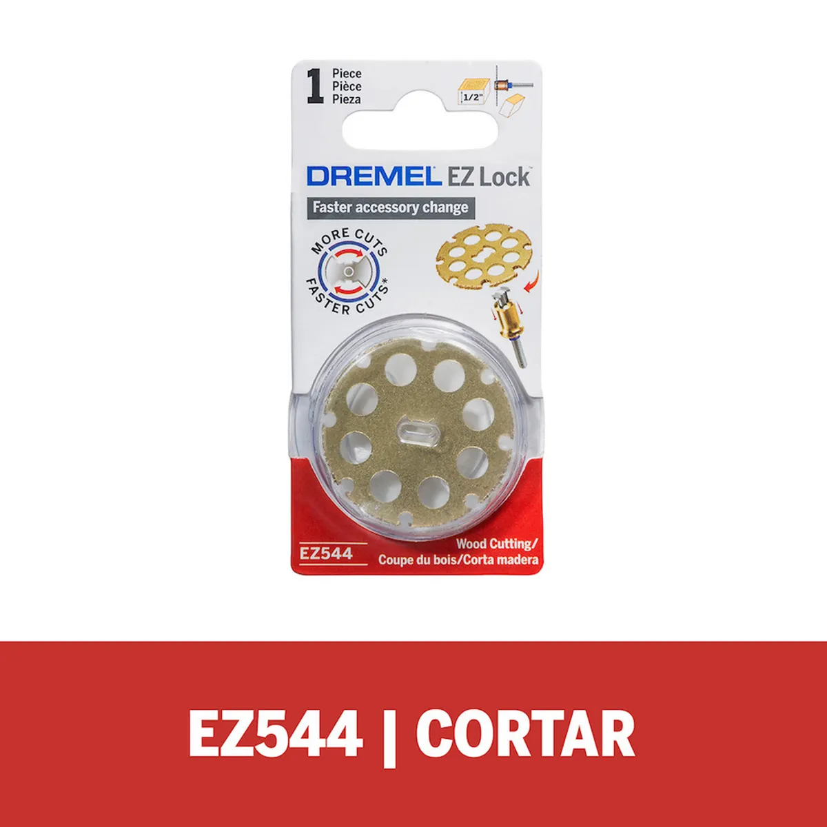 DREMEL - Disco de corte/perfilado de 38,1mm ez lock