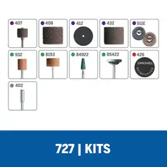 DREMEL - Set/kit de accesorios 31 piezas