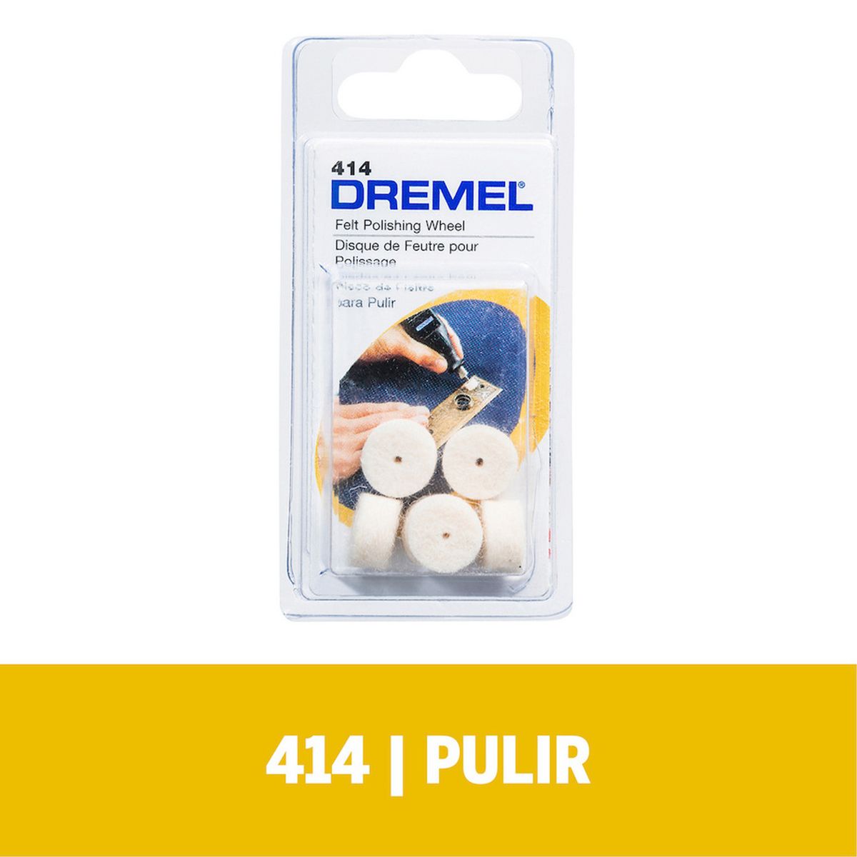 DREMEL - Disco de fieltro para pulir de 12,7mm
