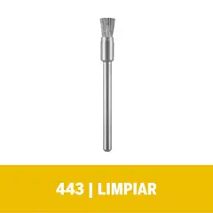 DREMEL - Cepillo de acero carbono de 3,2mm