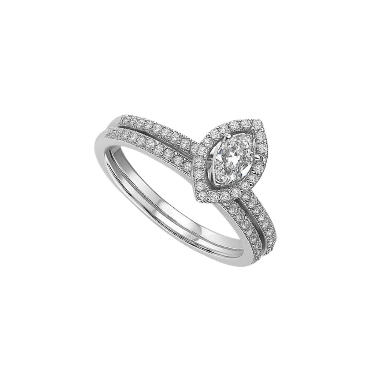 JB JOYAS BARON - Anillo de Oro 18kt con Diamantes 46 Pts Total - By Danielle Costantini