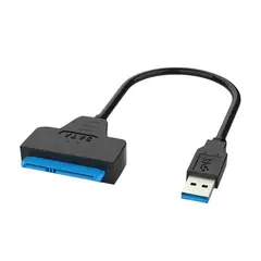 GENERICO - Cable Adaptador Sata 2.5 a Usb 3.0 Para Disco Duro Notebook/PC 5Gbps