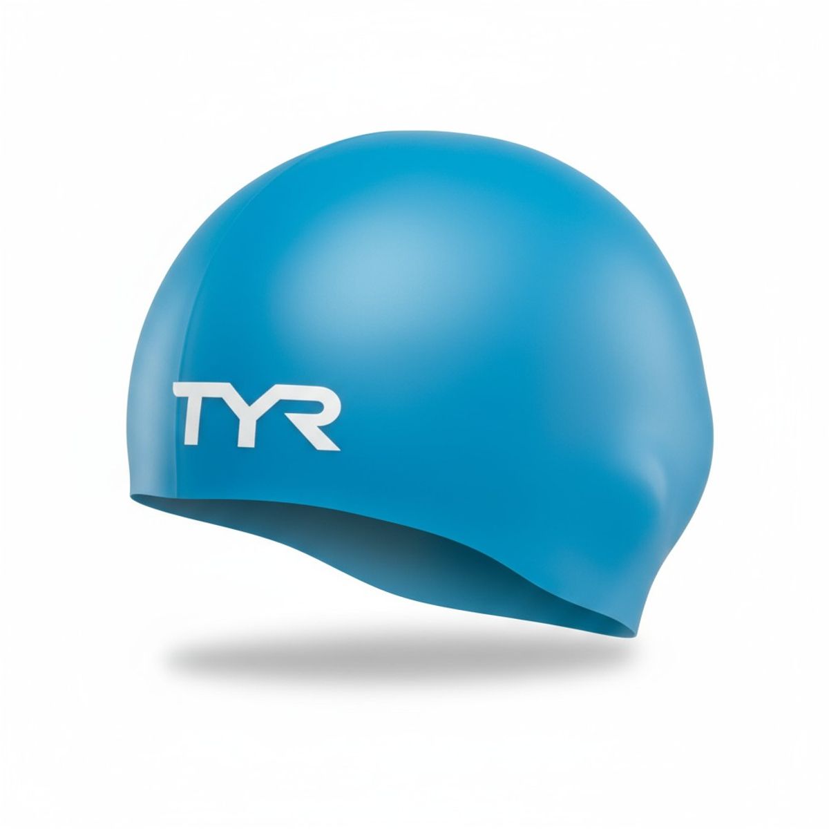 TYR - GORRO NATACION TYR SILICONA LONG HAIR AZUL