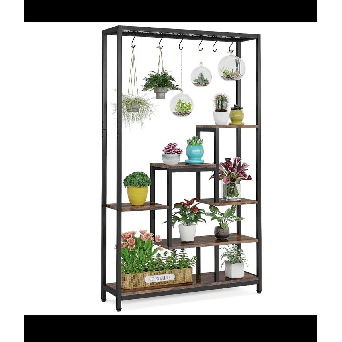 GENERICO - Estante exhibidor para plantas 180x100x30cm