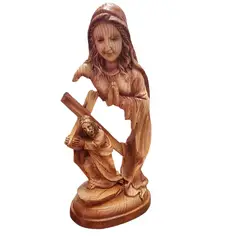 GENERICO - Sagrada Virgen María Y Su Hijo Jesucristo En La Cruz