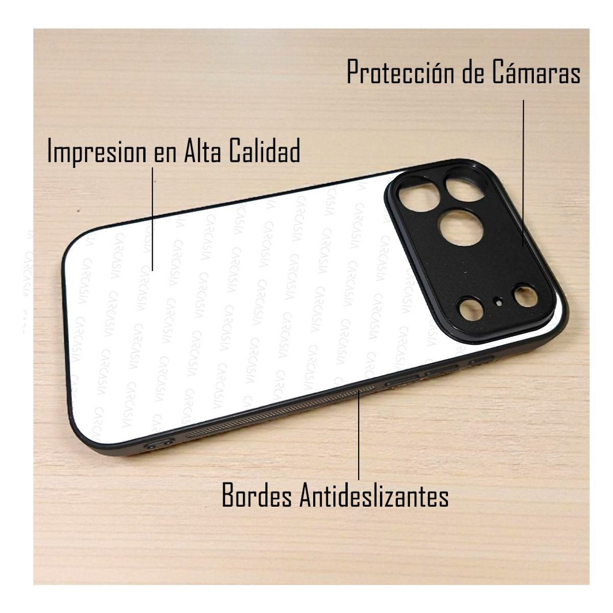 CARCASIA - Carcasa Funda para iPhone 17 pro Diseño 204