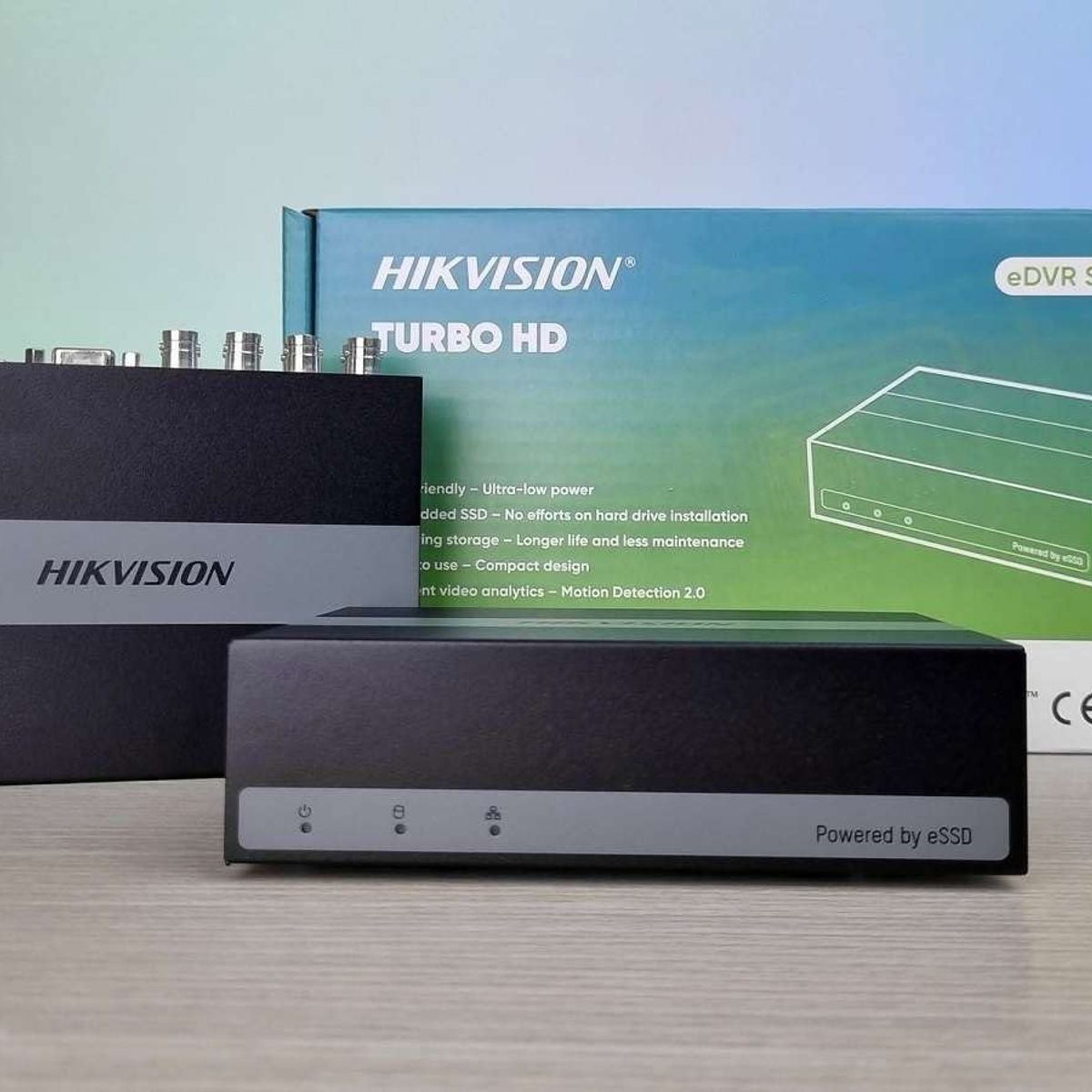 HIKVISION - DVR Hikvision 8 Canales Full HD Lite + Disco Sólido 1TB Incluido - Serie eDVR