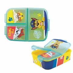 GENERICO - Tupper Contenedor de chase hermético - Sandwichera con Divisiones