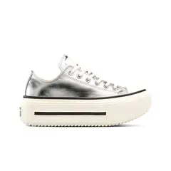 CONVERSE - Zapatillas Mujer Chuck T Lift Plateado