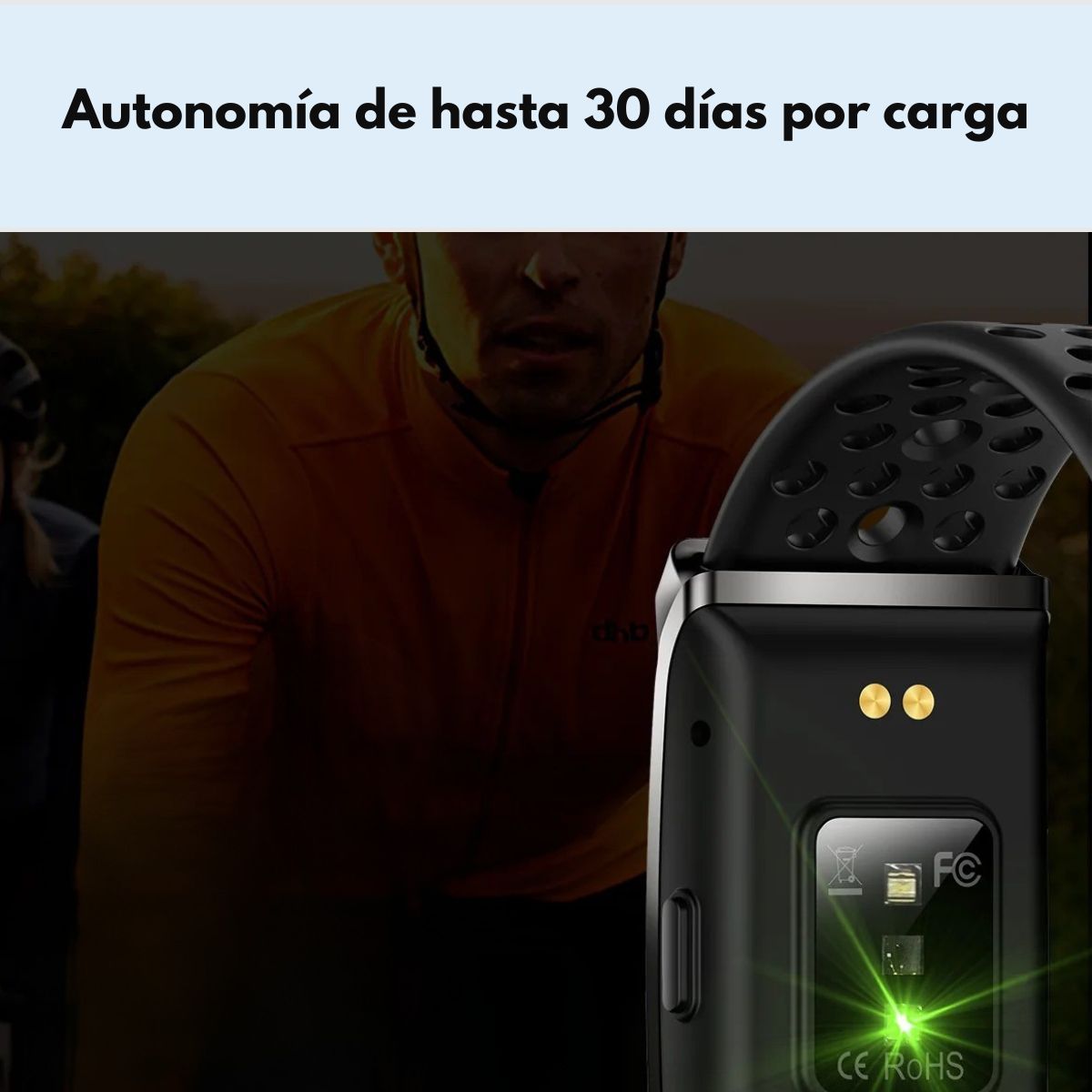 GENERICO - Pulsera Inteligente Monitoreo Deportivo y del Sueño