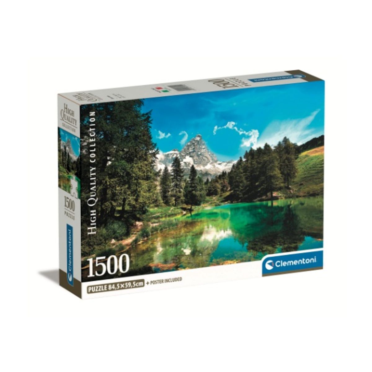 CLEMENTONI - Puzzle 1500 piezas  Lago Azul  Compact