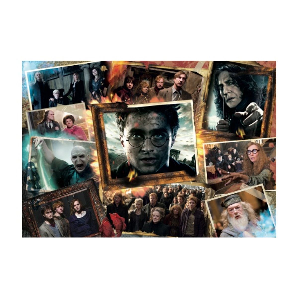CLEMENTONI - Puzzle 1500 piezas Harry Potter Personajes Compact