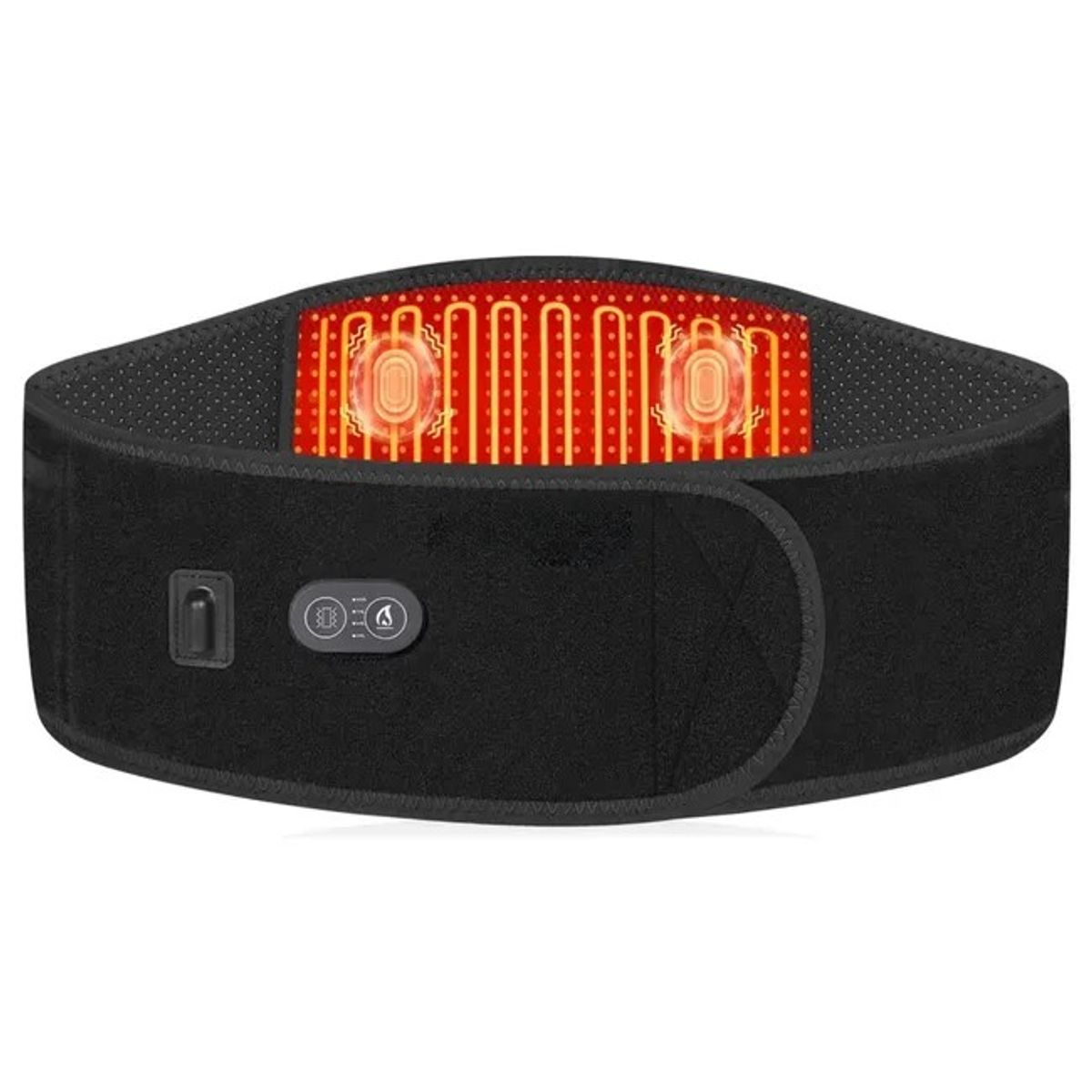 MOVI - Faja Lumbar Terapéutica con Calor- Con bolsillo para compresas de frío