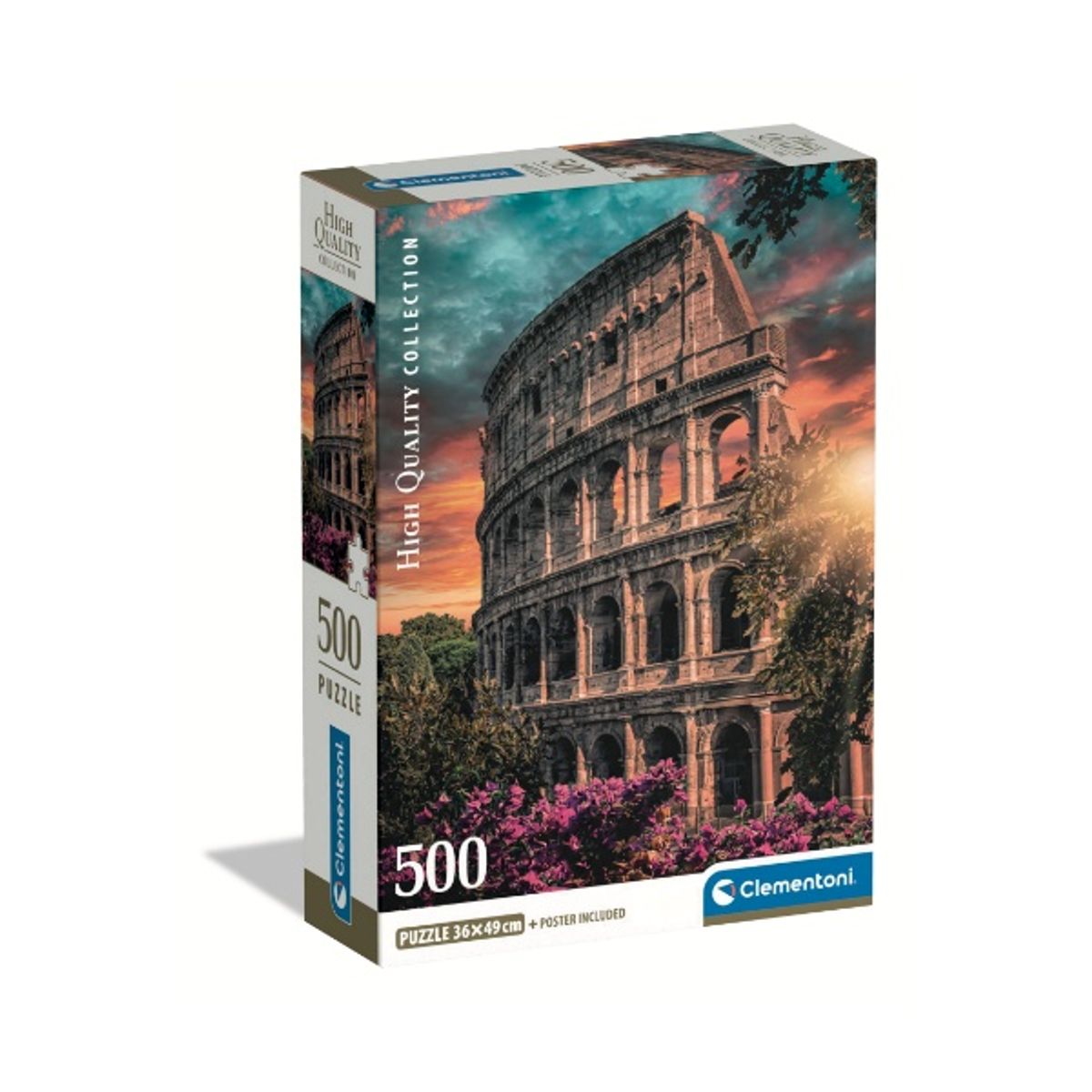 CLEMENTONI - Puzzle 500 piezas Anfiteatro Compact