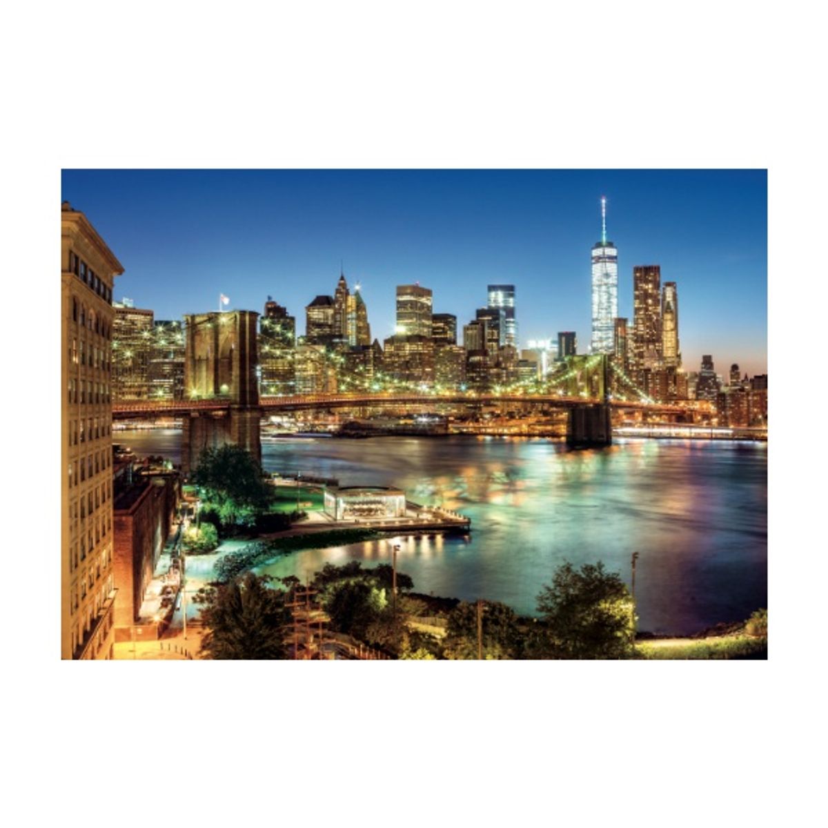 CLEMENTONI - Puzzle 6000 piezas Puente de Brooklyn STD
