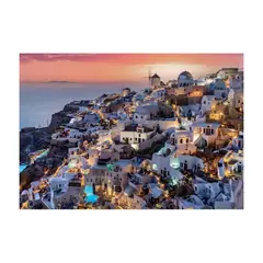 CLEMENTONI - Puzzle 1000 piezas Sombras de Santorini Compact