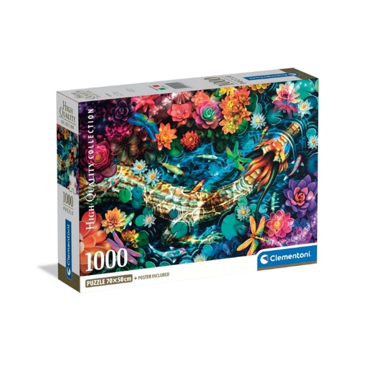 CLEMENTONI - Puzzle 1000 piezas Rio Koi  Compact