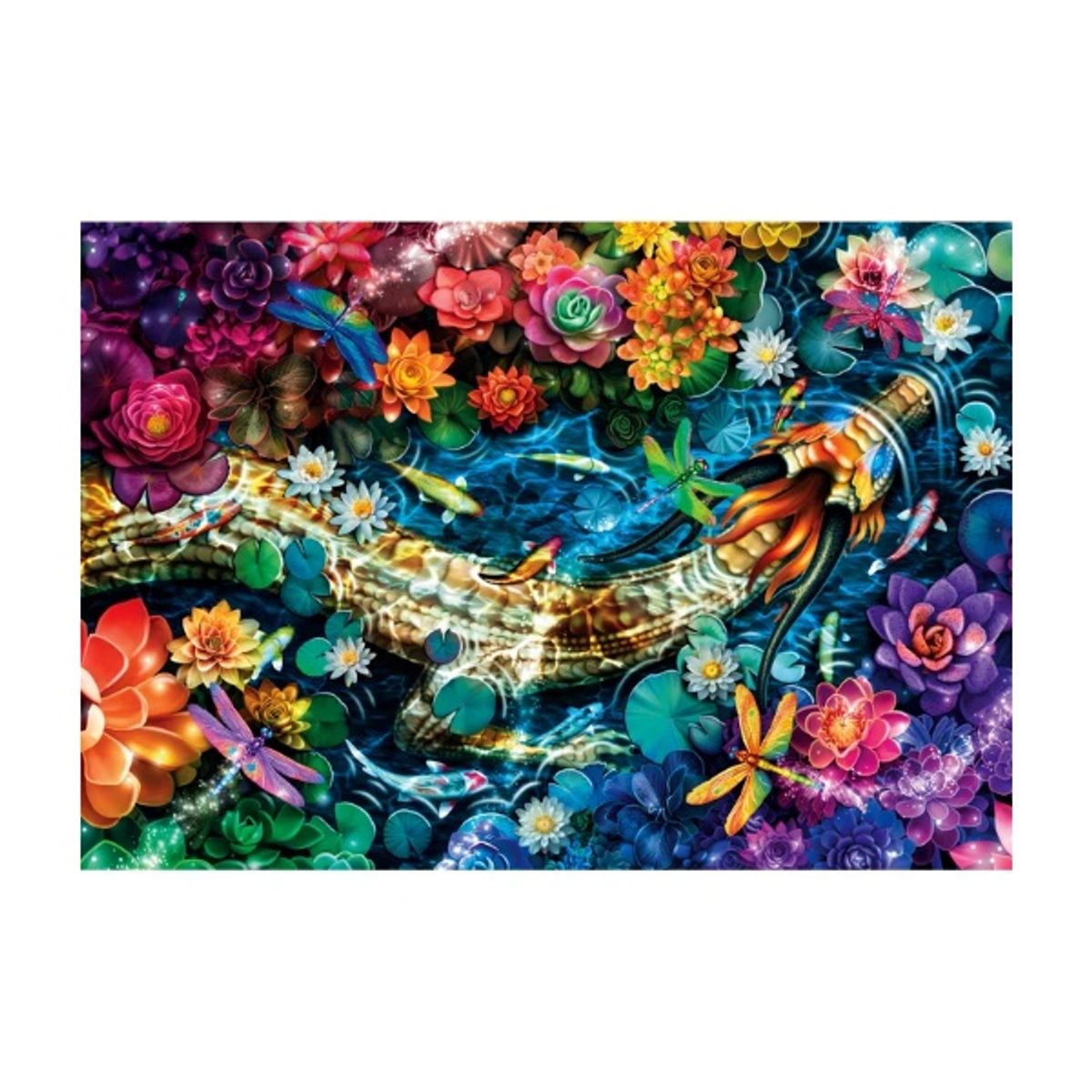 CLEMENTONI - Puzzle 1000 piezas Rio Koi  Compact