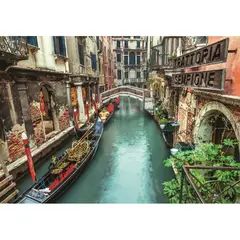CLEMENTONI - Puzzle 1000 piezas Canal de Venecia Compact