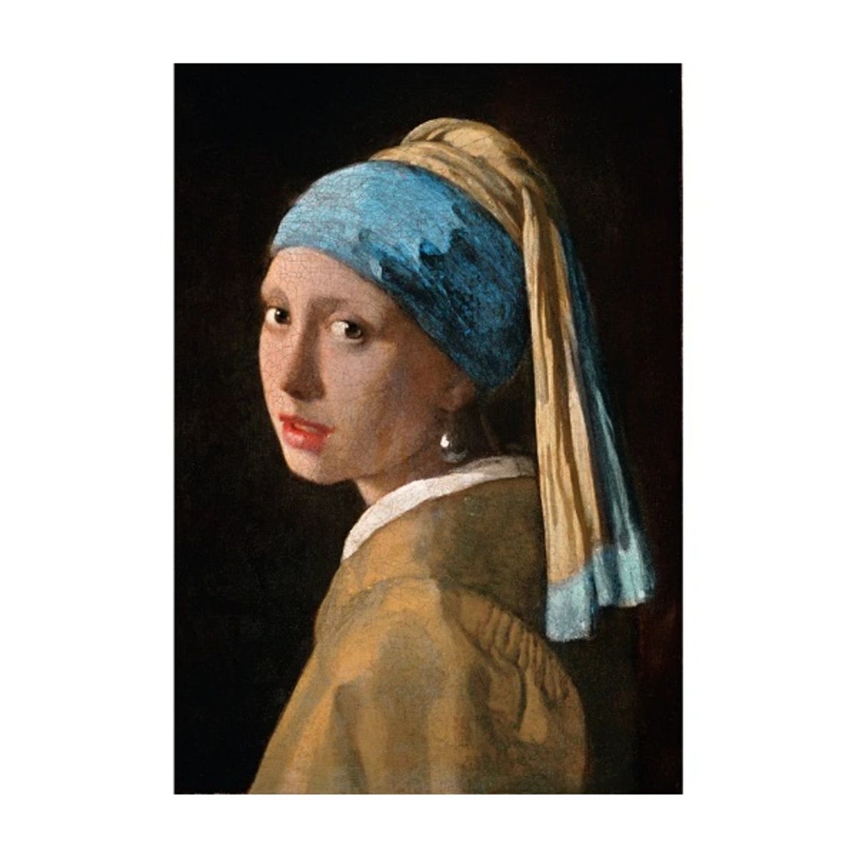 CLEMENTONI - Puzzle 1000 piezas Museo Mujer con Perla  VERMEER Compact