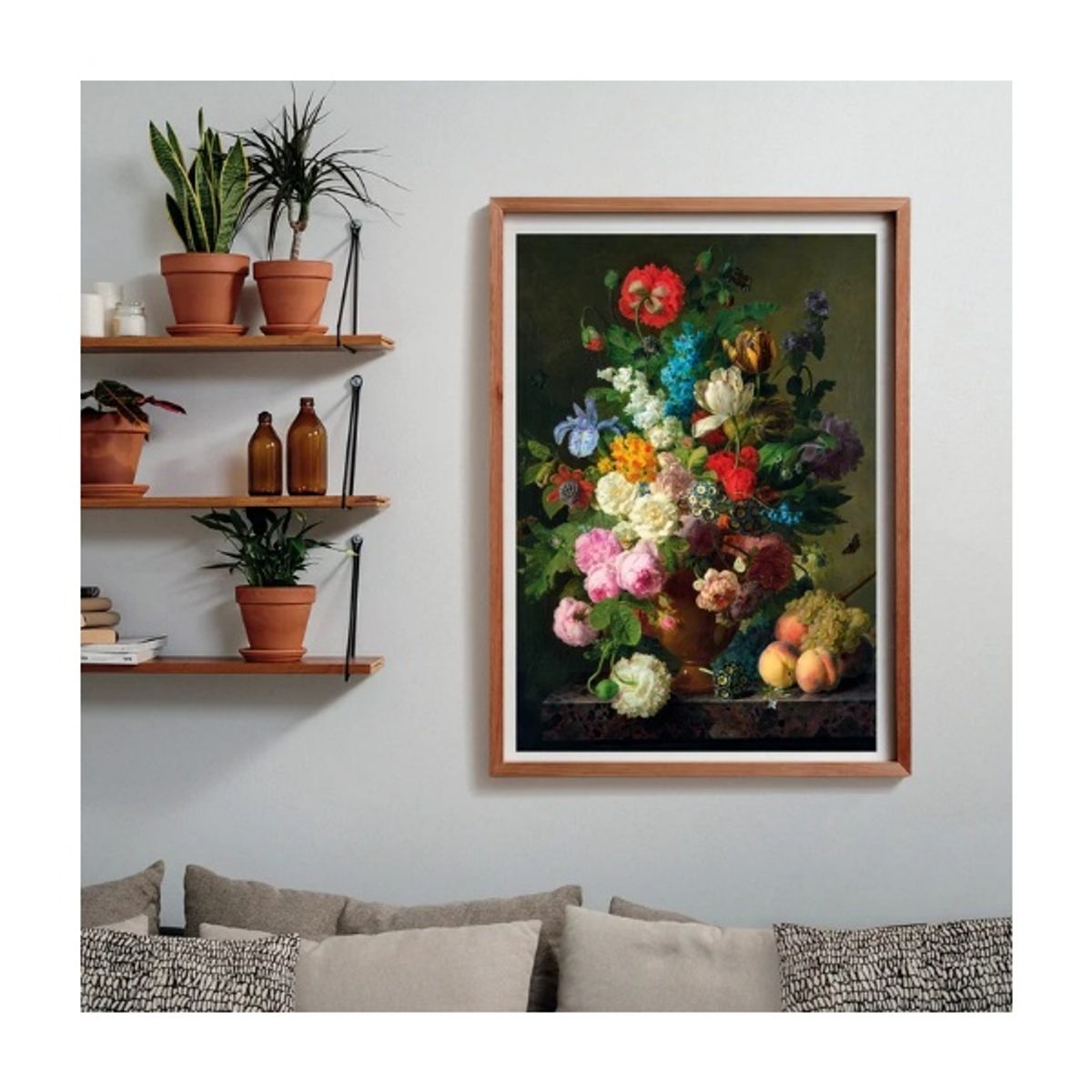 CLEMENTONI - Puzzle 1000 piezas Museo Bol de Flores VAN DEEL Compact