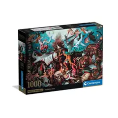 CLEMENTONI - Puzzle 1000 piezas Museo La Caida de la Rebelión BRUEGEL Compact