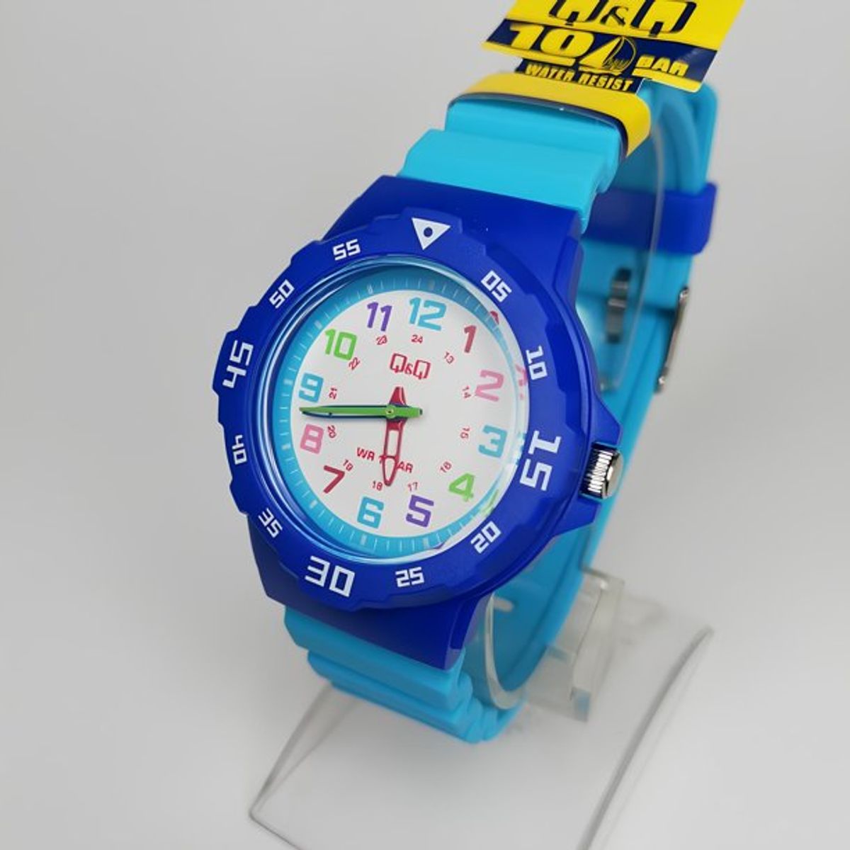 QYQ - RELOJ MARCA QYQ  VR19J009Y PARA NIÑOS ANALOGO SUMERGIBLE