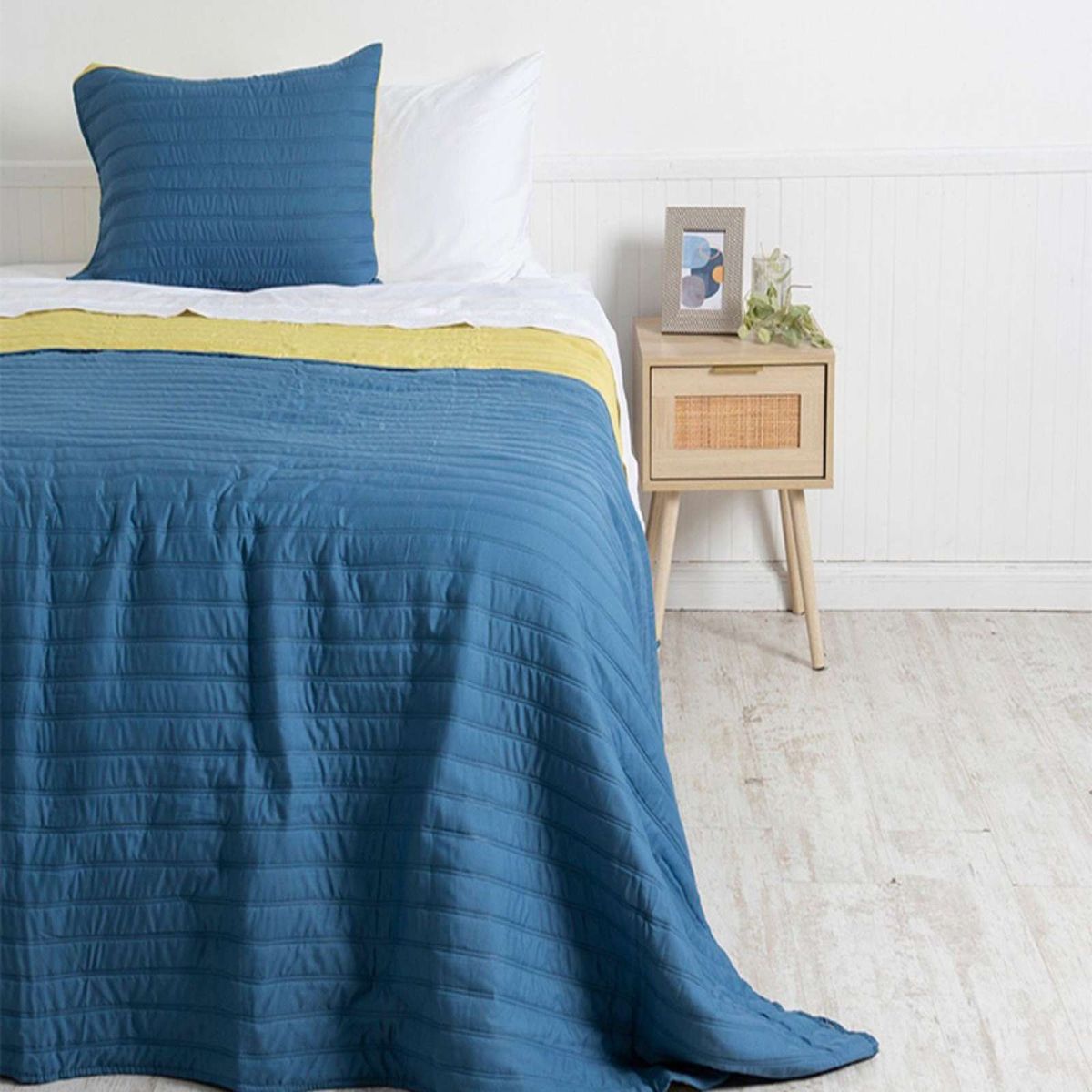 MASHINI - Cubrecama Colcha Quilt Toledo plaza y media Mashini