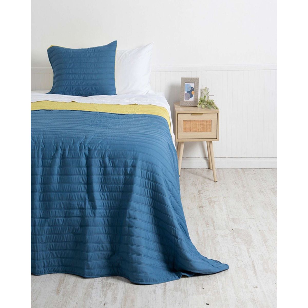 MASHINI - Cubrecama Colcha Quilt Toledo plaza y media Mashini