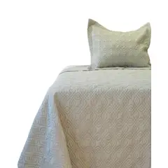 DORAL - Cubrecama Colcha Quilt Primavera - Verano plaza y media