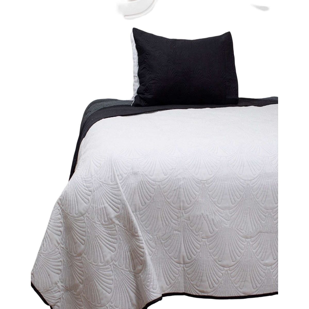 DORAL - Cubrecama Colcha Quilt Bicolor plaza y media Doral