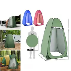GENERICO - Carpa Camping Baño Vestidor 190x120x120cm Color Rojo