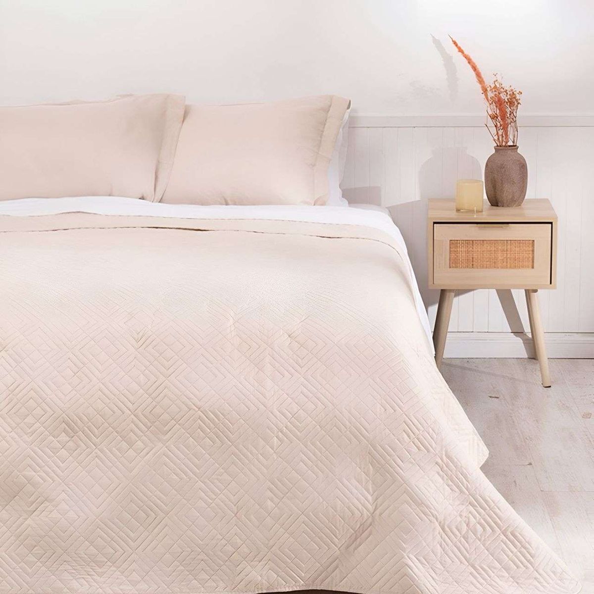 MASHINI - Cubrecama Colcha Quilt Cordoba King Mashini