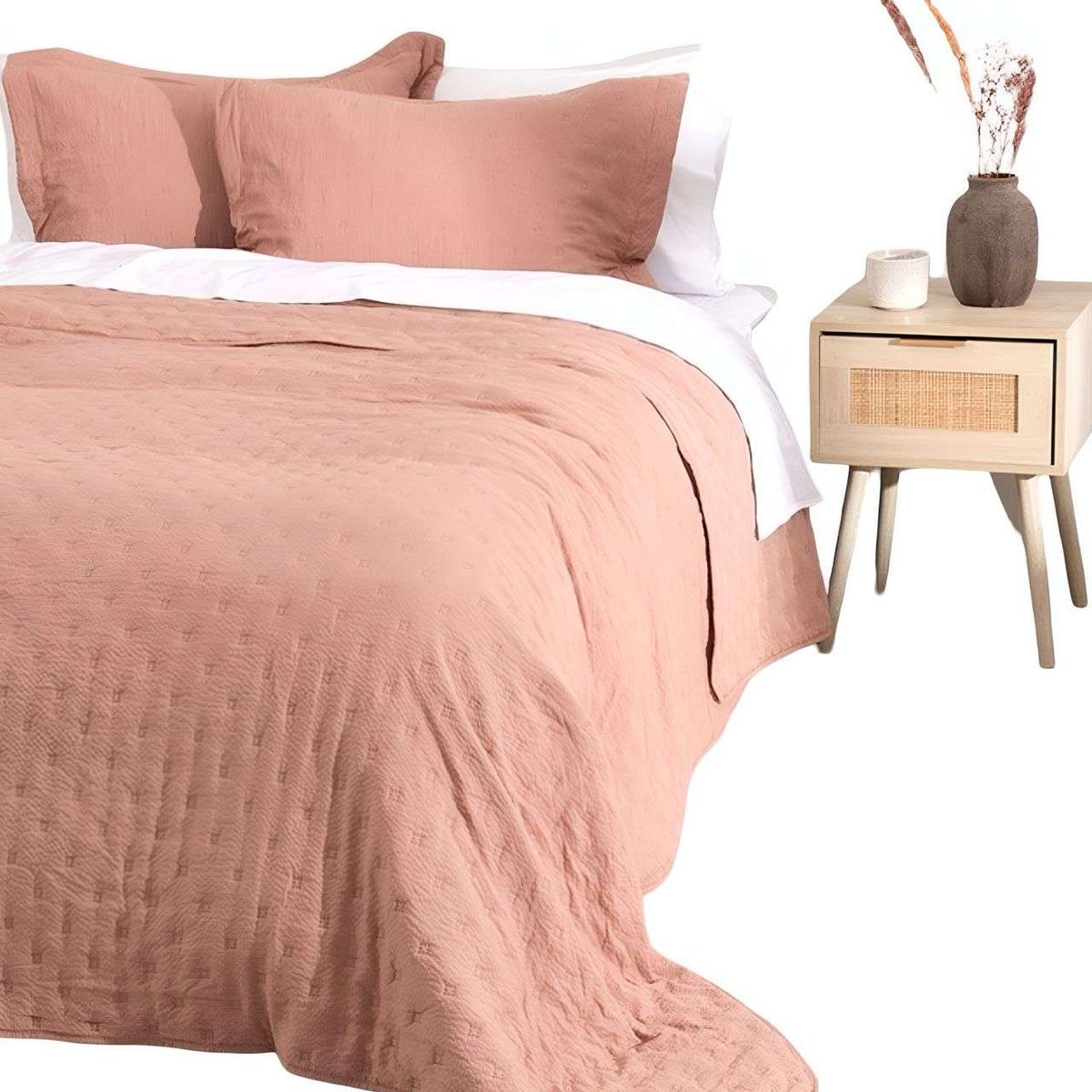 MASHINI - Cubrecama Colcha Quilt King Ultra Sevilla MF Mashini