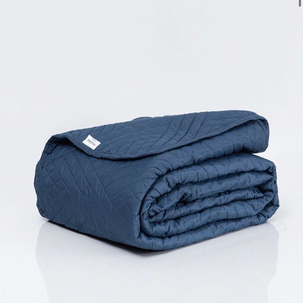 MASHINI - Cubrecama Colcha Quilt  mas Juego de Sábana Liso king Mashini