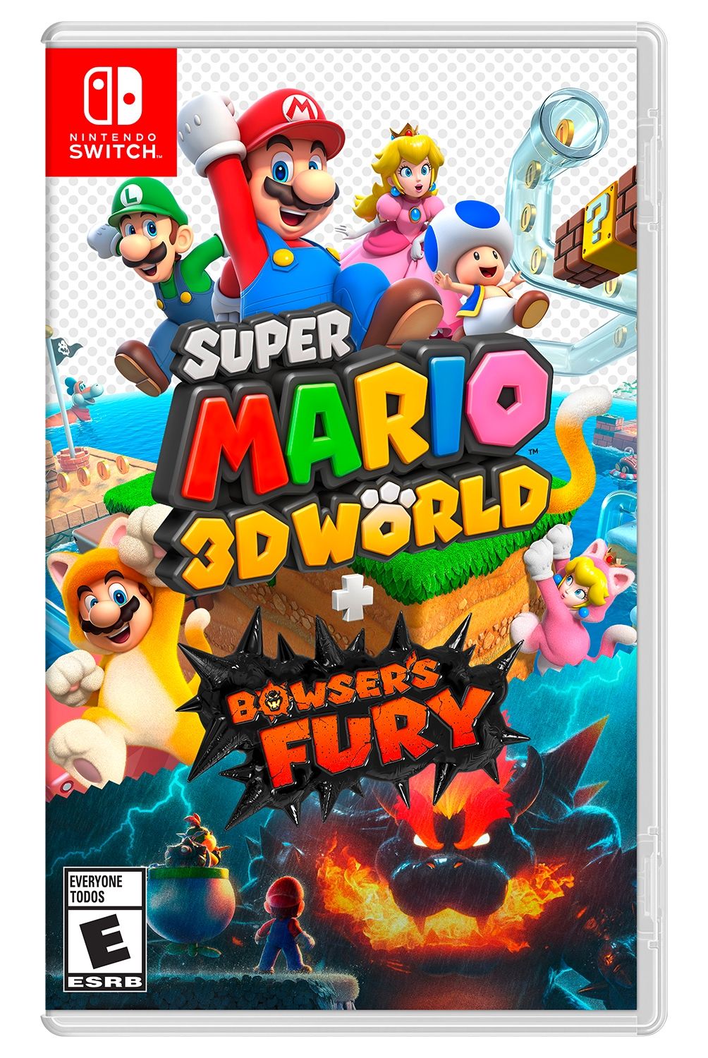NINTENDO - Videojuego Super Mario 3D World+Bowsers Fury Nintendo