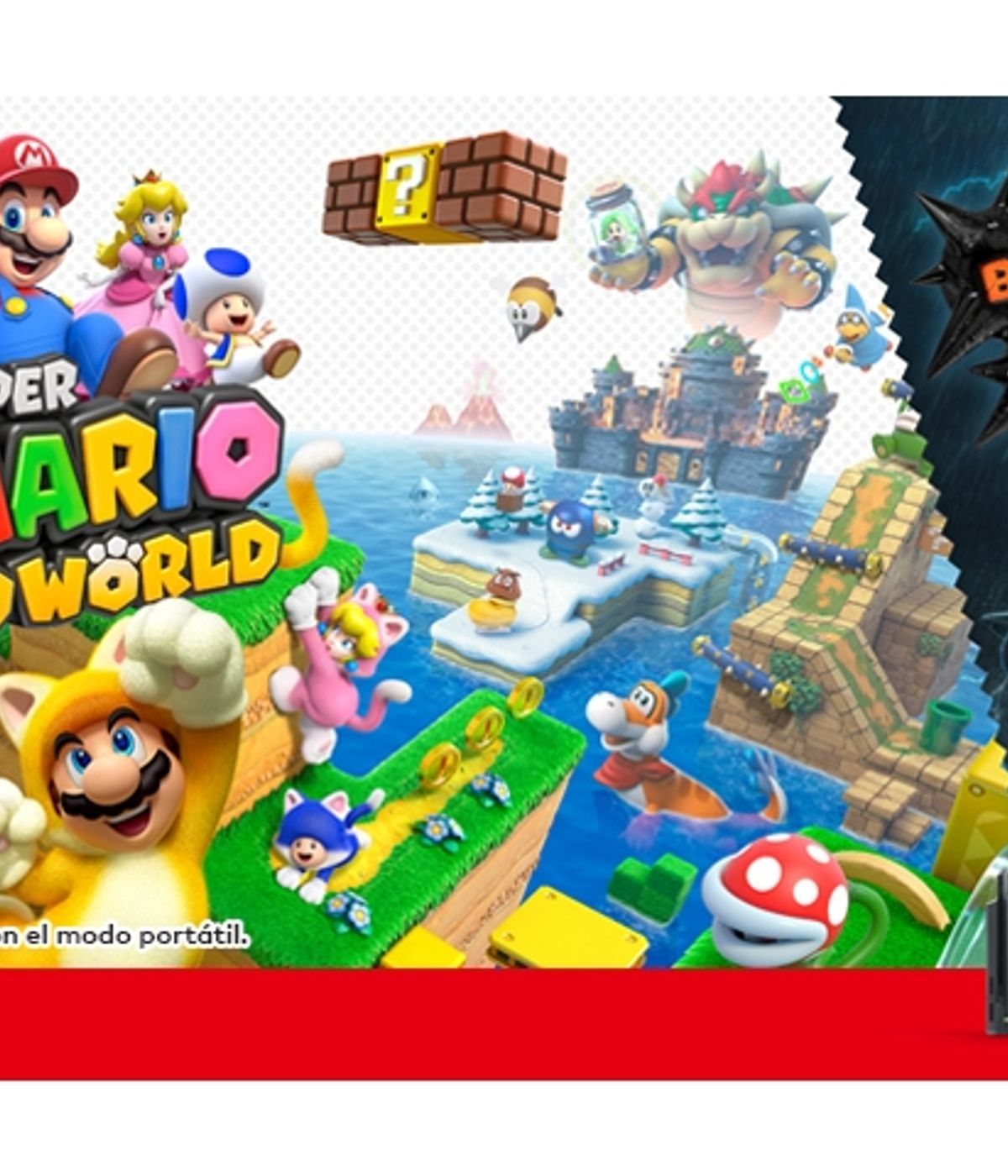 NINTENDO Videojuego Super Mario 3D World+Bowsers Fury Nintendo