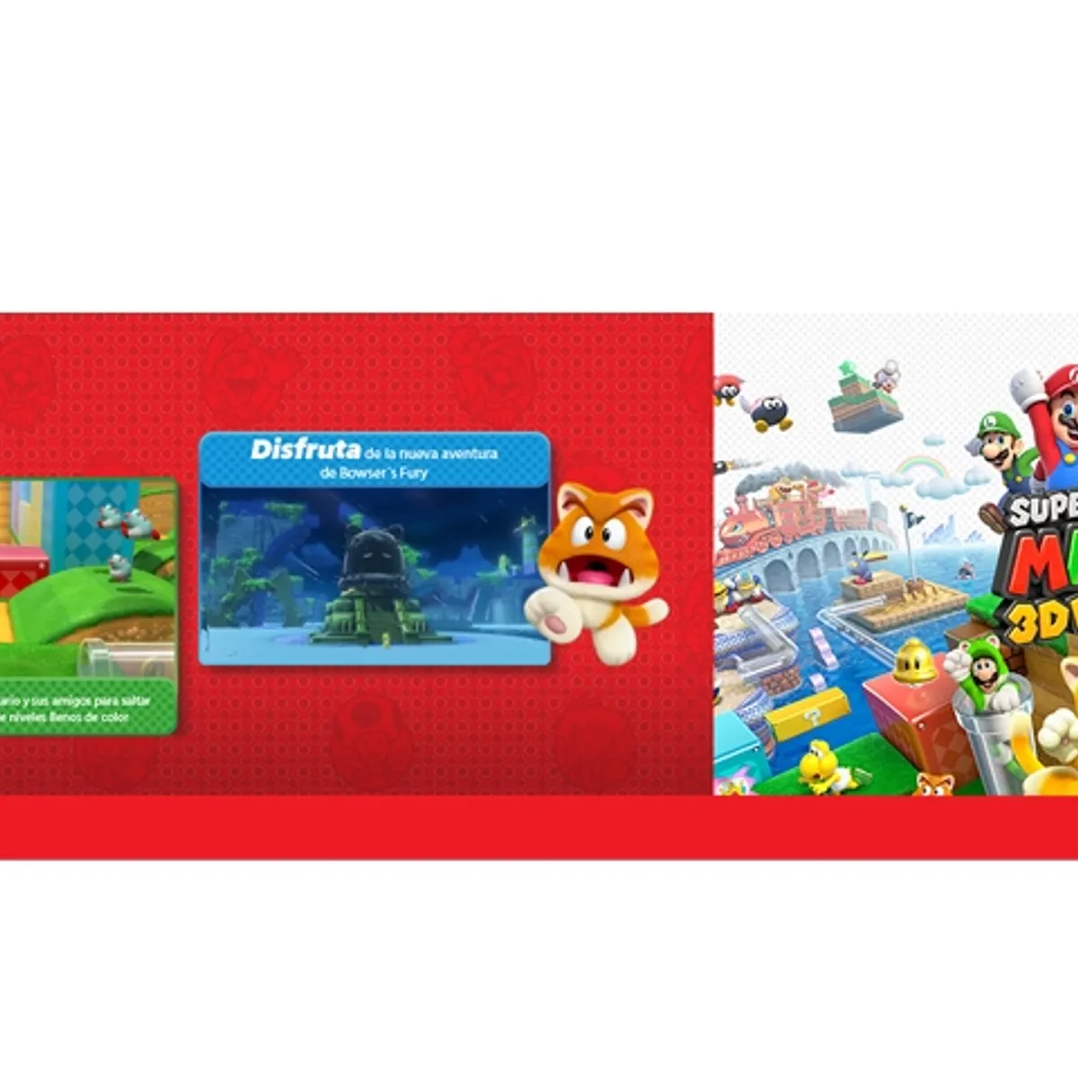 NINTENDO Videojuego Super Mario 3D World+Bowsers Fury Nintendo