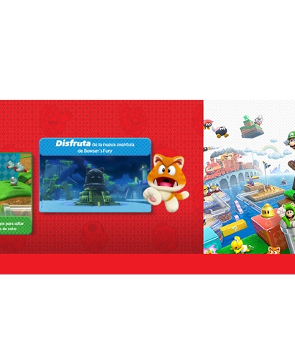 NINTENDO Videojuego Super Mario 3D World+Bowsers Fury Nintendo