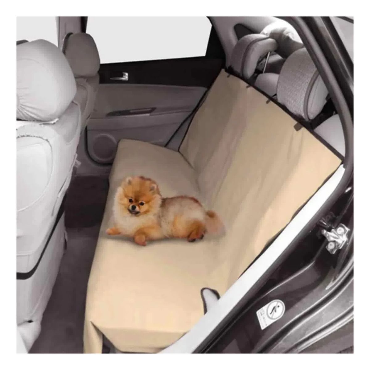MOVI - FUNDA CUBRE ASIENTO PARA MASCOTAS 2 PLAZAS