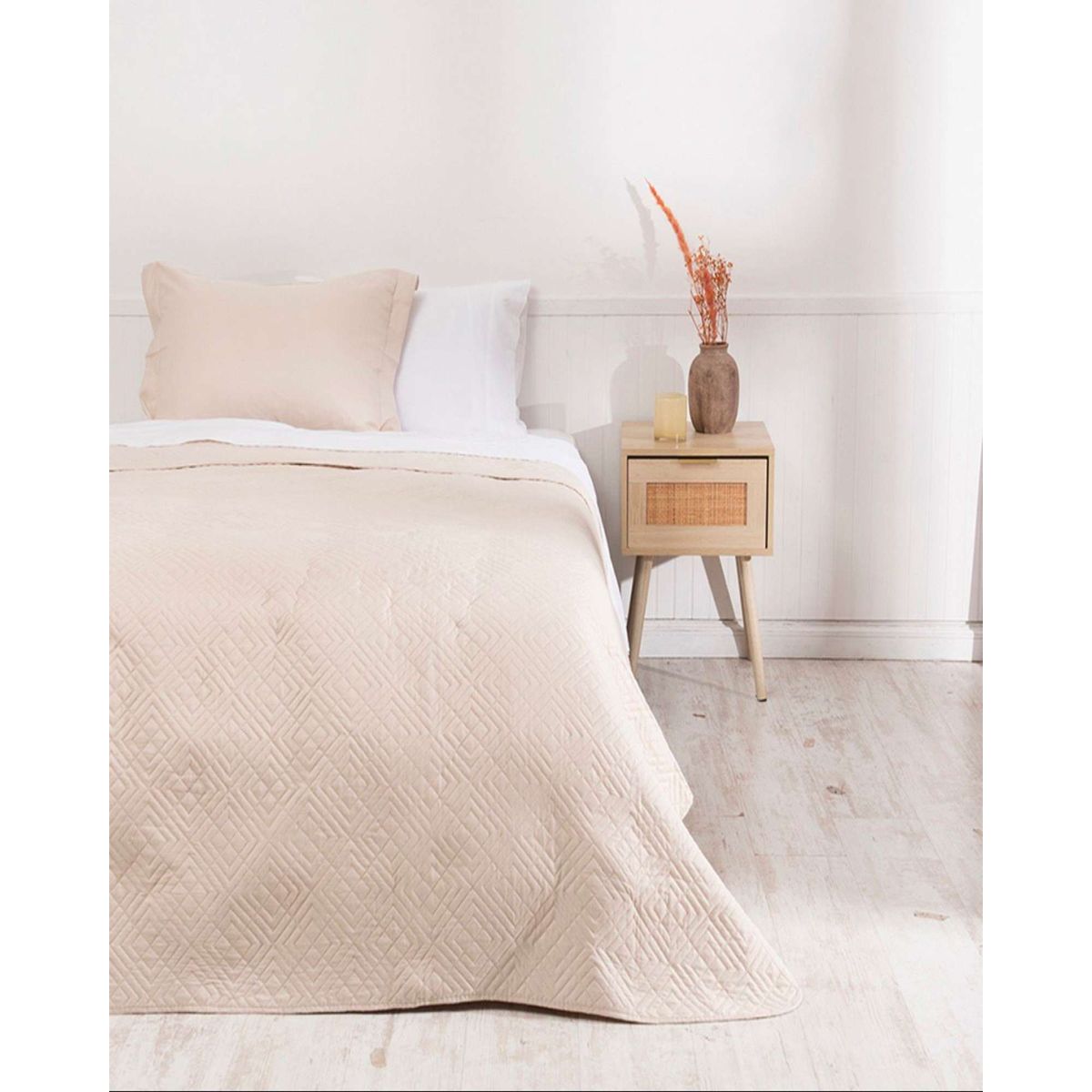 MASHINI - Cubrecama Colcha Quilt Cordoba plaza y media Mashini