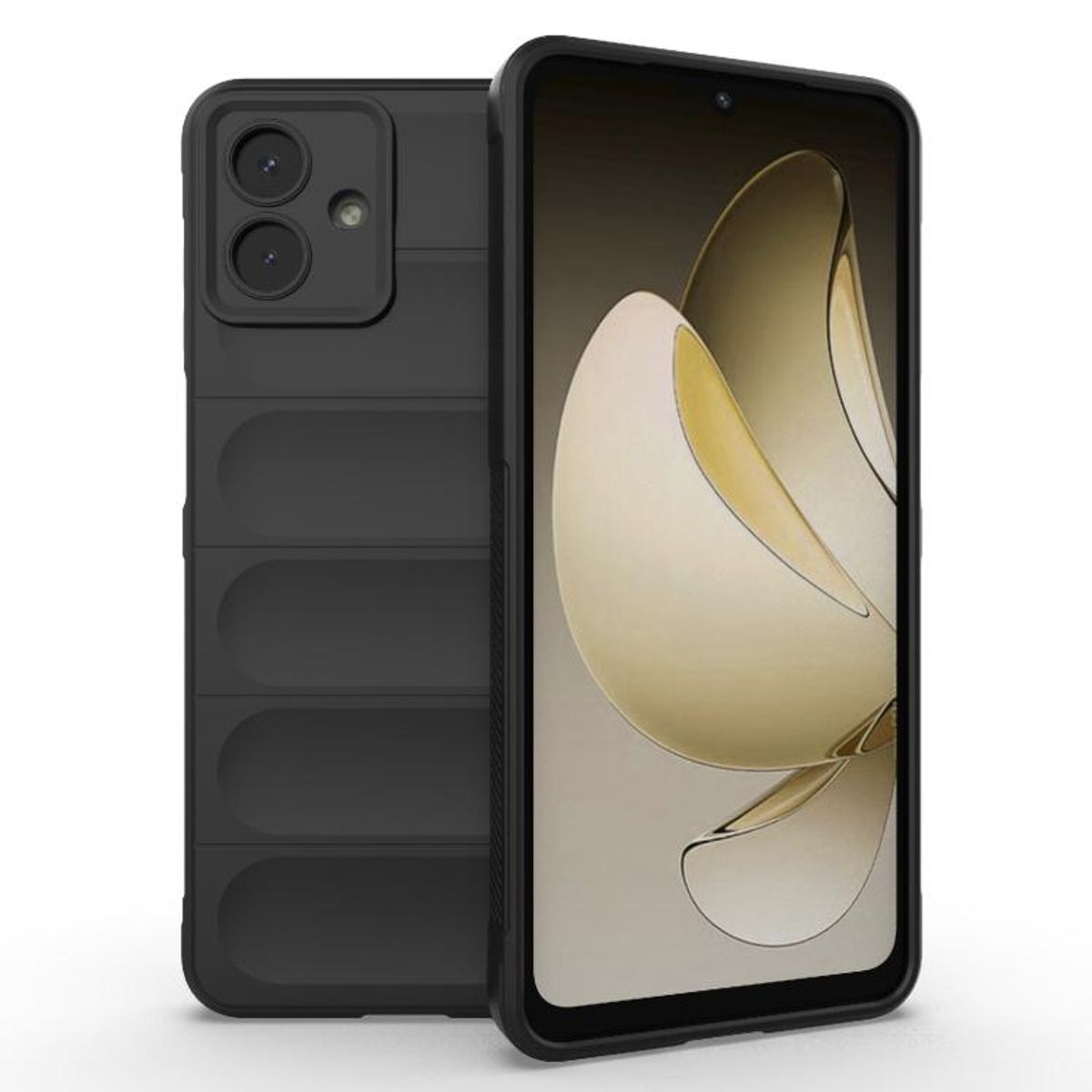 GENERICO - Carcasa para Samsung Galaxy A07 Robusta Silicona - Negro